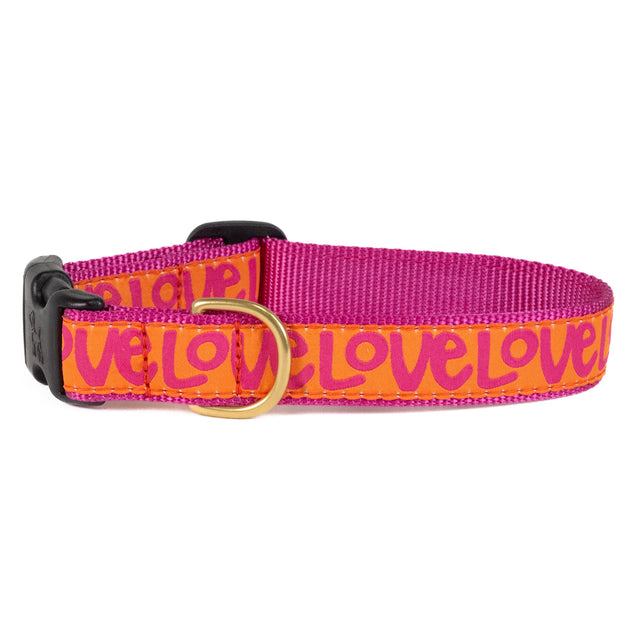 Eve Lace Valentine's Dog Collar - 1.5 Inch Wide for Large Dogs + Greyhounds  Eve Lace Valentine's Dog Collar - 1.5 Inch Wide for Large Dogs + Greyhounds