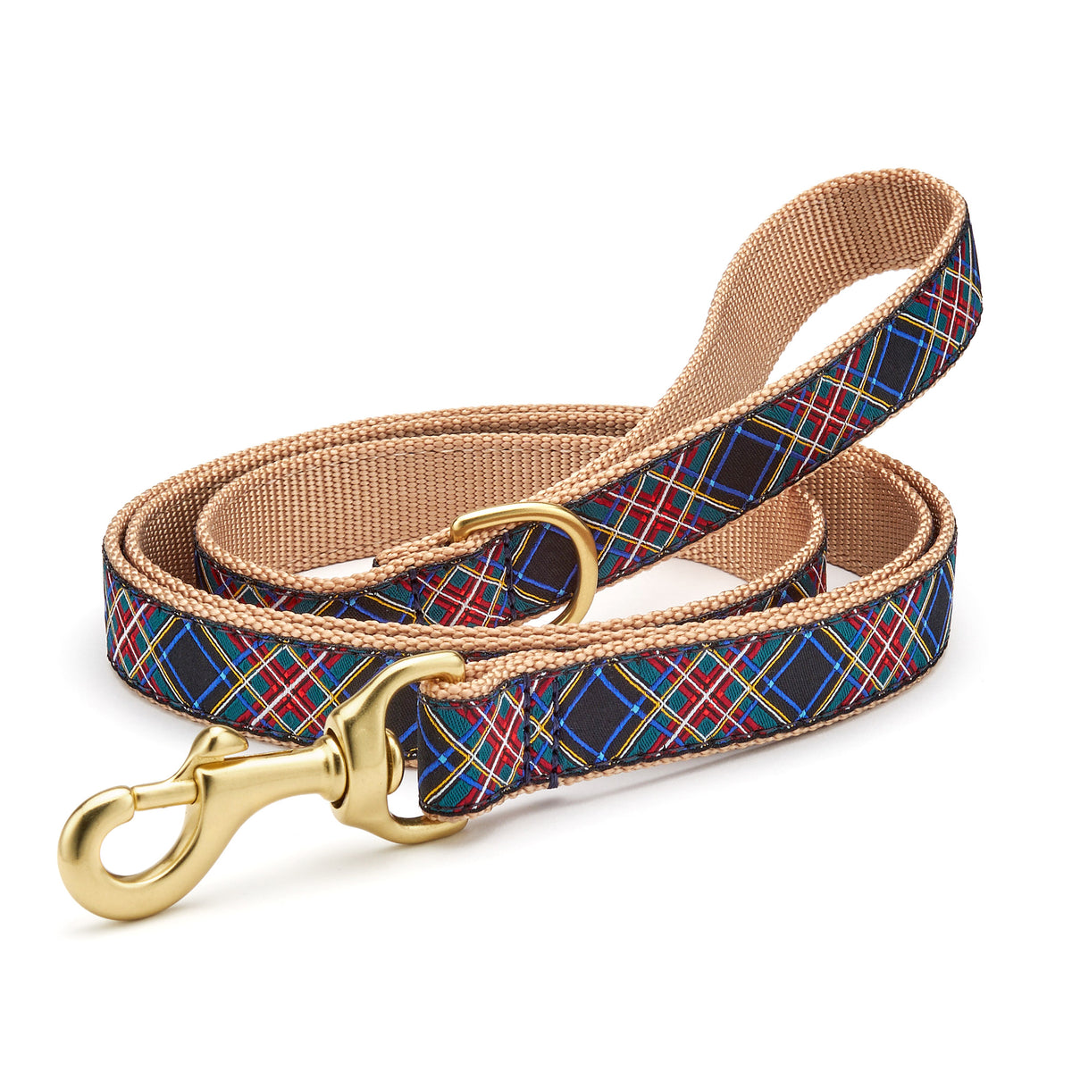 Tartan discount dog lead