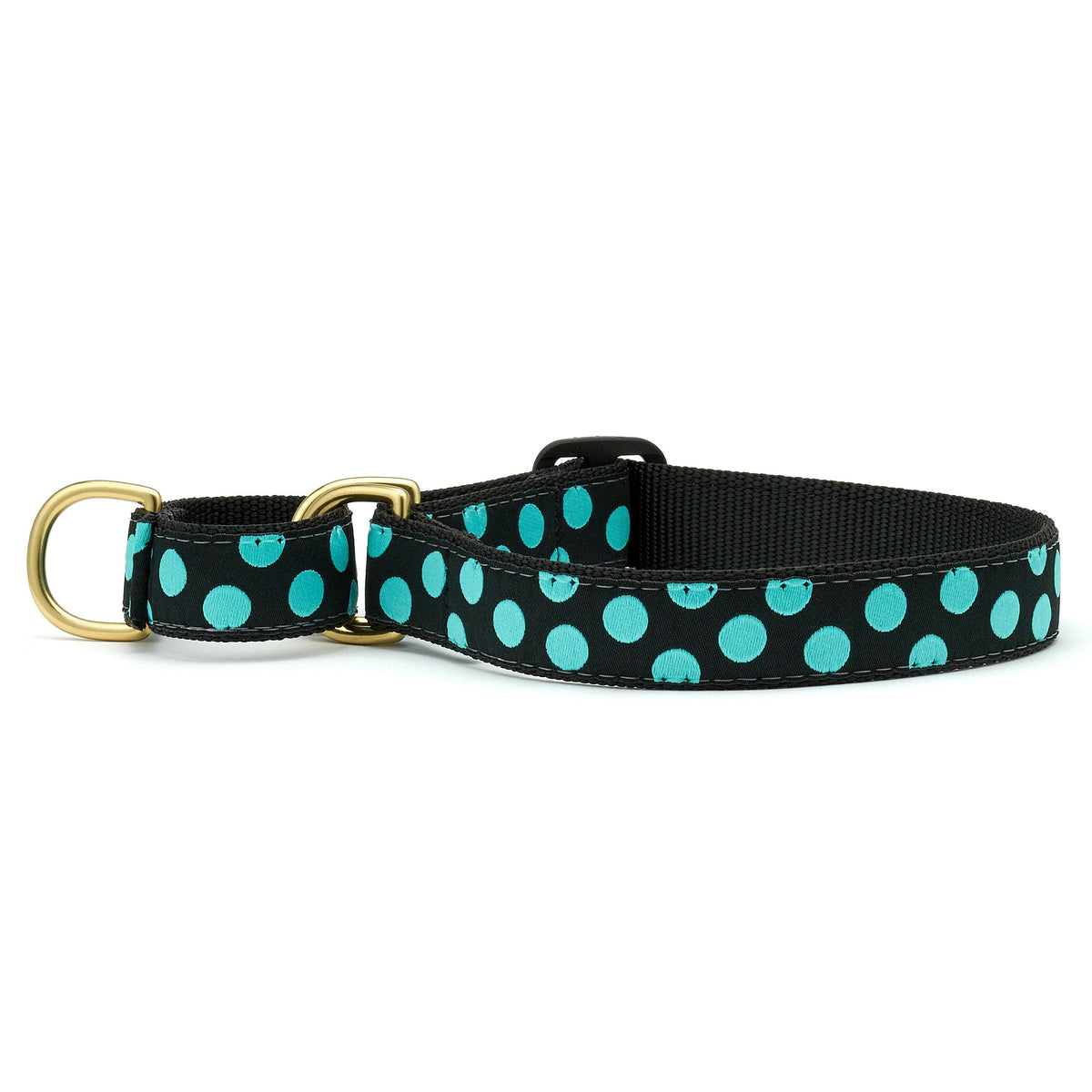 Aqua blue dog collar sales