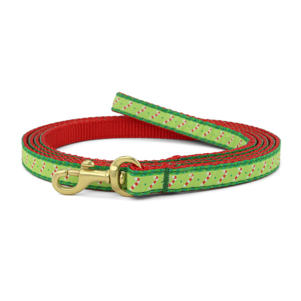 Candy Cane Small Breed Dog Lead