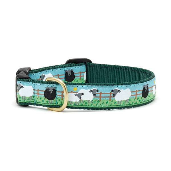 Up Country Inc Counting Sheep Ribbon Dog Collar