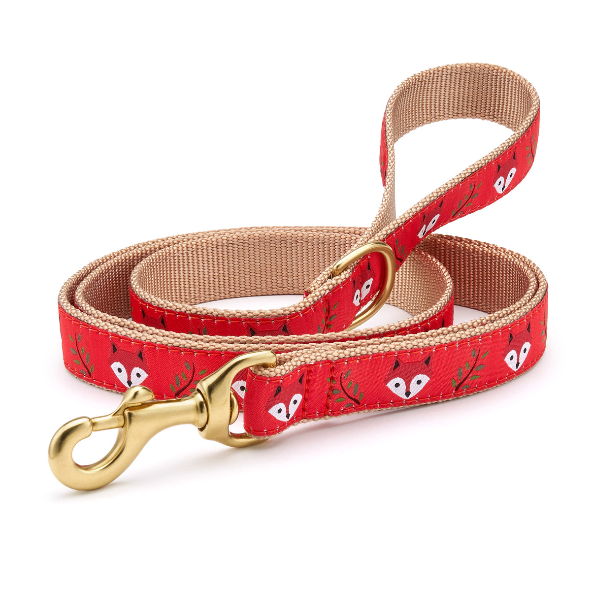 Chewy Vuitton Collar & Leash - Red