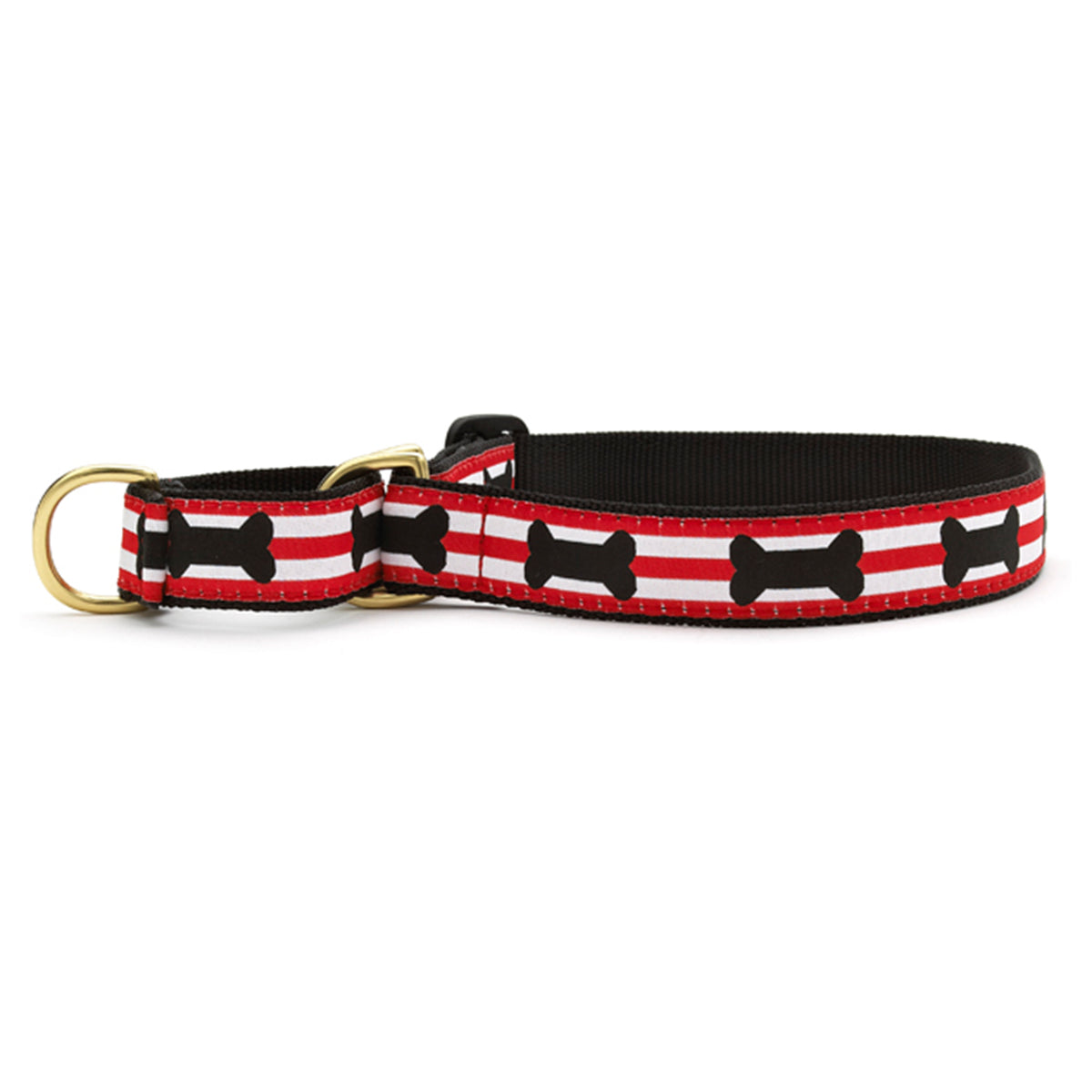 Up Country Got Bones Martingale Dog Collar