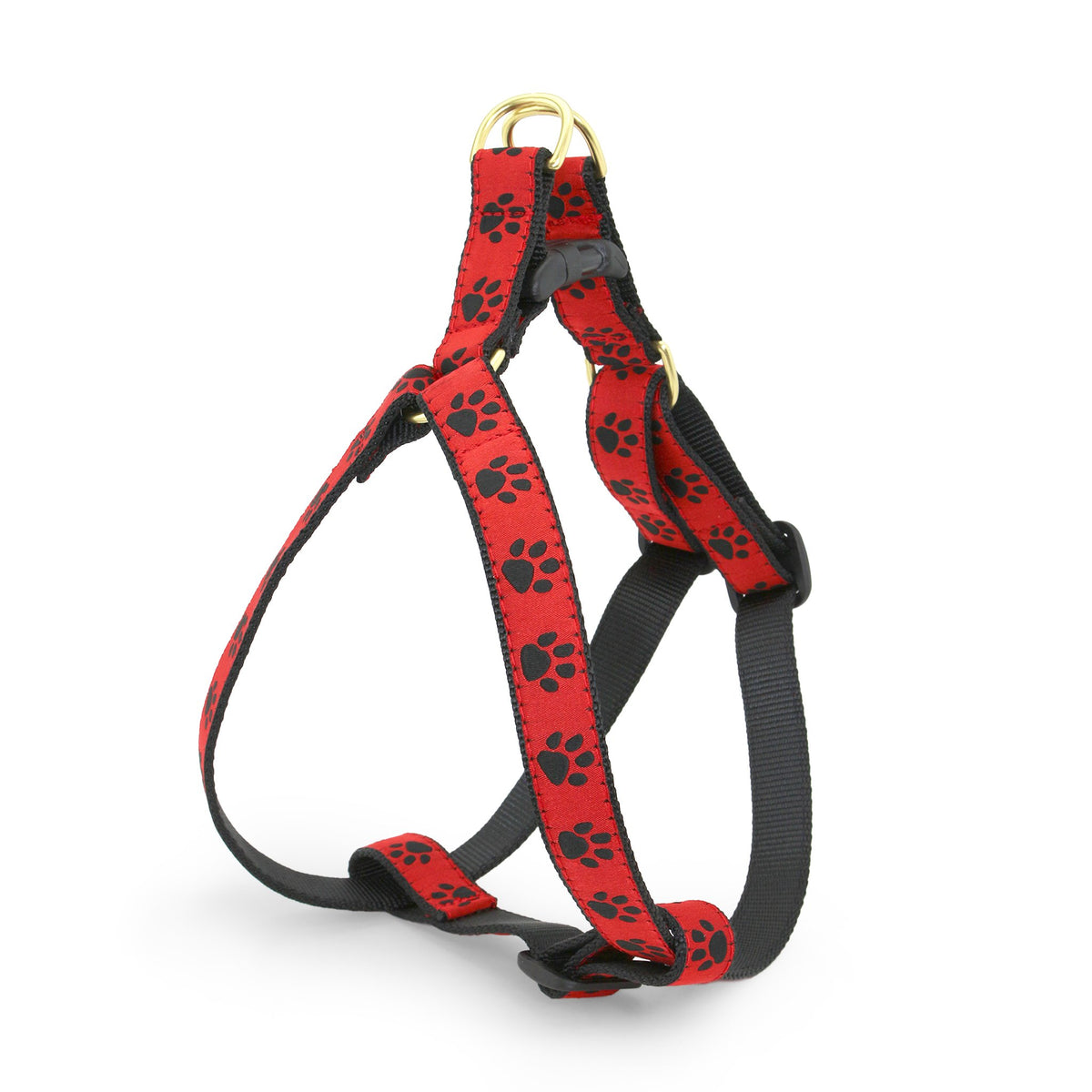 Red and shop black dog harness
