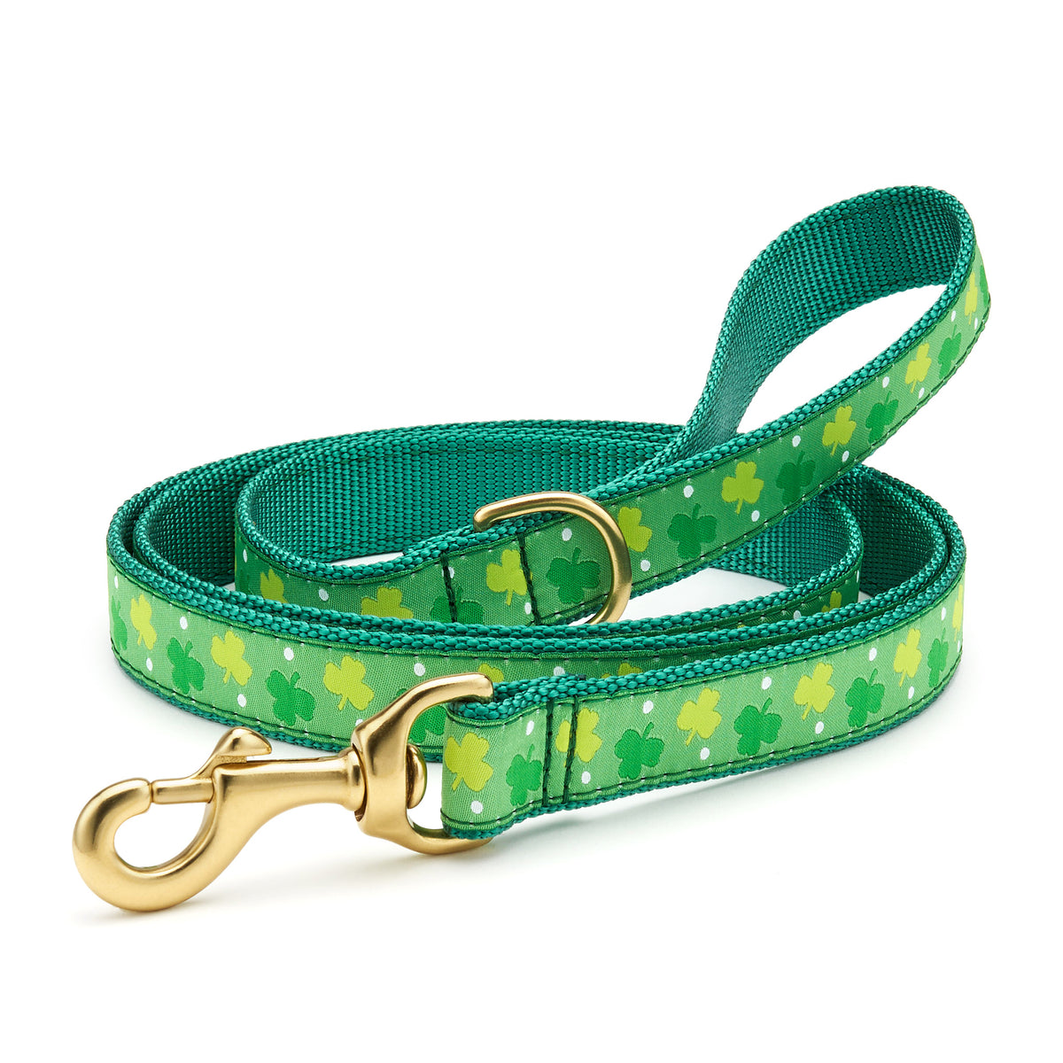 Shamrock dog store collar and leash