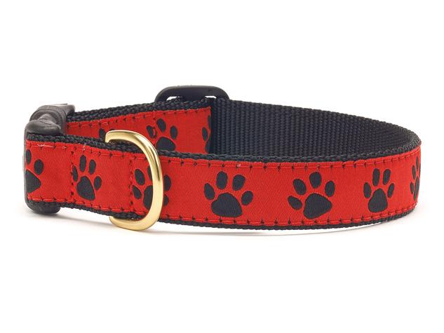 Paw print dog collar top