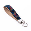 Black Tartan Key Ring