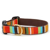 Brown Stripe Dog Collar