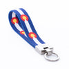 Colorado Flag Key Ring