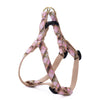 Pink Plaid Small Breed Dog Harness