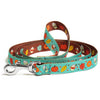 Pumpkin Spice Printed Dog Lead - Mint