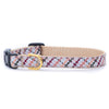 Wickford Gingham Small Breed Dog Collar
