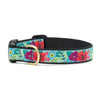 Up Country Inc Flower Story Ribbon Dog Collar 