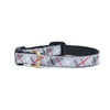 Gray Plaid Small Breed Dog Collar