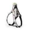 Gray Plaid Dog Harness