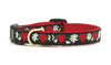 Hearts and Flowers Small Breed Dog Collar