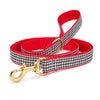 Classic Black Houndstooth Dog Lead