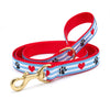 Pawprint Stripe Dog Lead