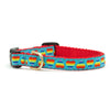 Rainbow Hearts Small Breed Dog Collar