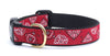 Red Bandana Dog Collar