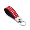 Red Gingham Key Ring