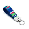 Sutton Stripe Key Ring