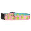 Tennis Balls Printed Dog Collar