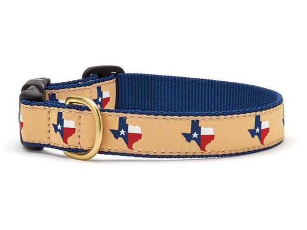 Texas Dog Collar - Navy