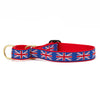 Union Jack Martingale Dog Collar