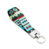 Geo Stripe Key Ring